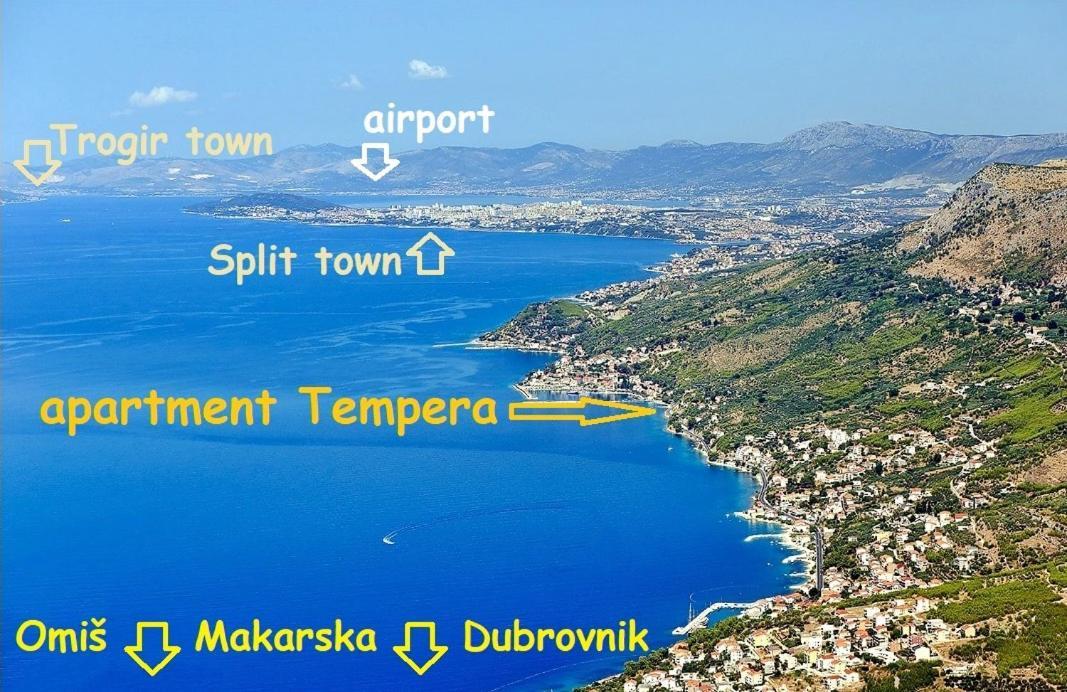 Apartments Tempera By The Beach سبليت المظهر الخارجي الصورة